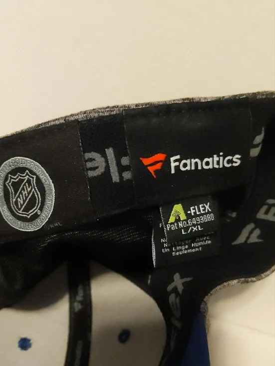 Fanatics Toronto Maple Leafs Blue and Gray Trucker Hat - Picture 4 of 4